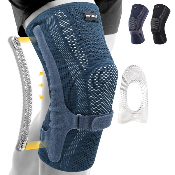 Knee Brace with Patella Pad & Side Stabilizers,Knee Compression Carousel 2