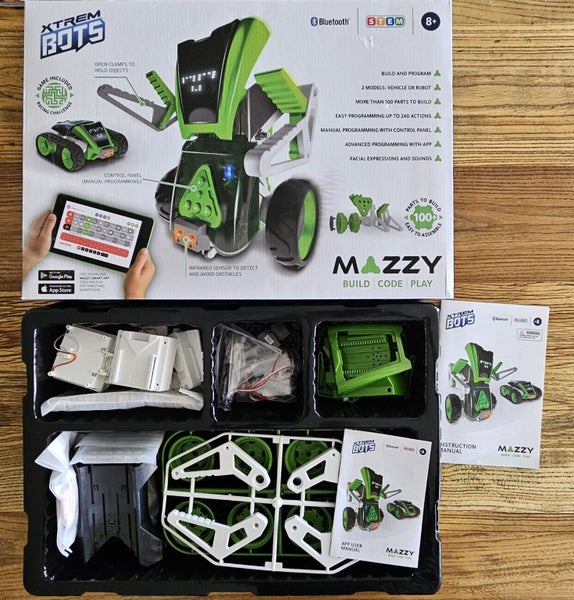 Xtrem Bots Mazzy – Build, Code & Play STEM Robot Kit (NEW) Carousel 3