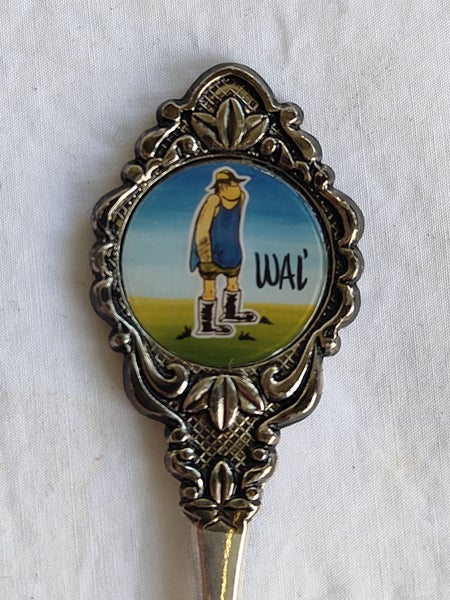 Vintage Footrot Flats Spoon Wal (SKU K4) Carousel 1