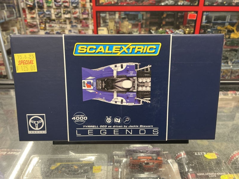 1/32 SCALEXTRIC - TYRRELL 003 JACKIE STEWART 1971 SPANISH GP #C3655A Carousel 2