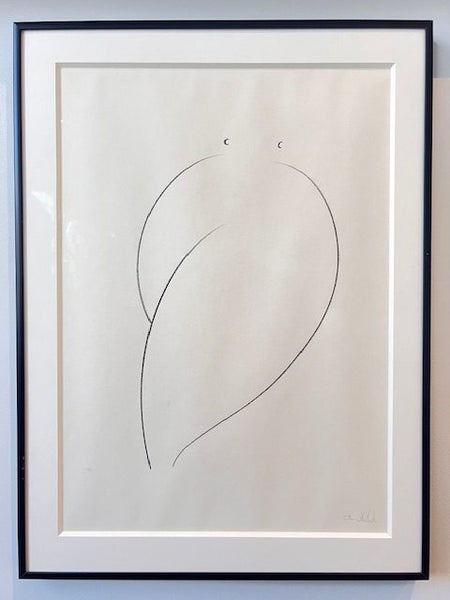 Authentic CAROLINE WALLS Original Charcoal Drawing Artwork 1/1 - AFTERPAY Carousel 1