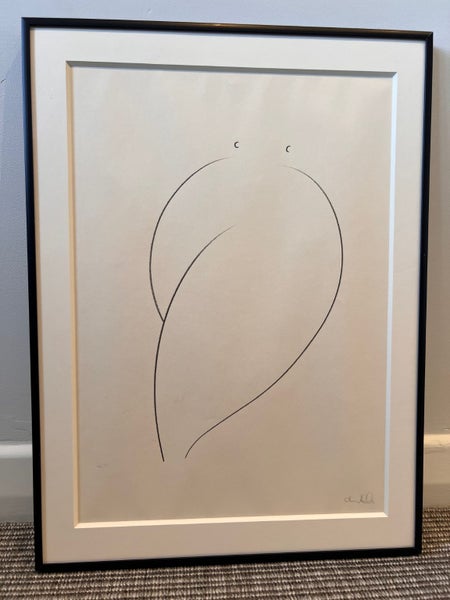 Authentic CAROLINE WALLS Original Charcoal Drawing Artwork 1/1 - AFTERPAY Carousel 10