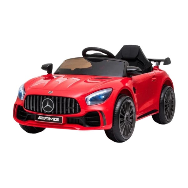 Mercedes Benz Licensed Kids Electric Ride On Car Remote Control Red Kids Ride O Carousel 1