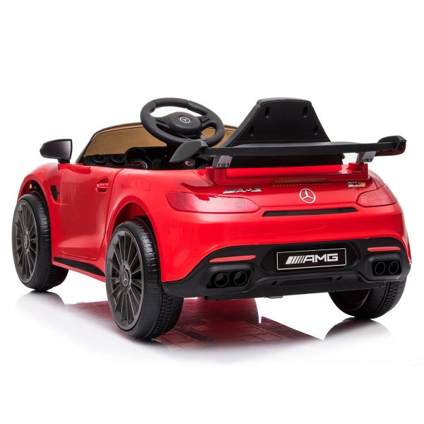 Mercedes Benz Licensed Kids Electric Ride On Car Remote Control Red Kids Ride O Carousel 7