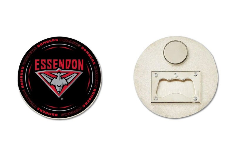 Essendon Bombers AFL Bottle Opener Fridge Magnet Carousel 1