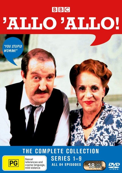 'ALLO 'ALLO! - THE COMPLETE COLLECTION [SERIES 1-9] (18DVD) Carousel 1