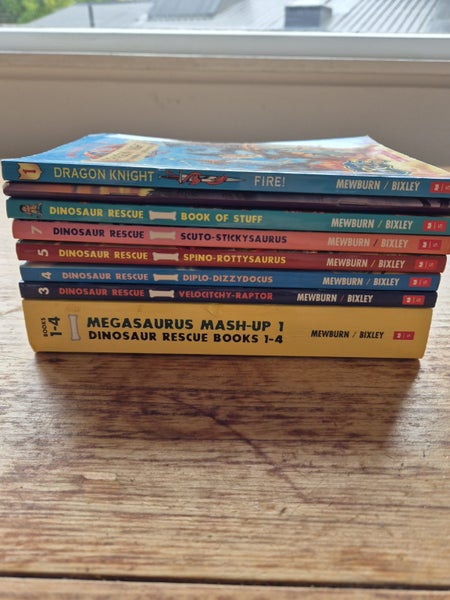 Dinosaur Rescue Books Carousel 1
