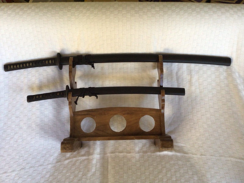 Antique replica Japanese samurai swords Carousel 1