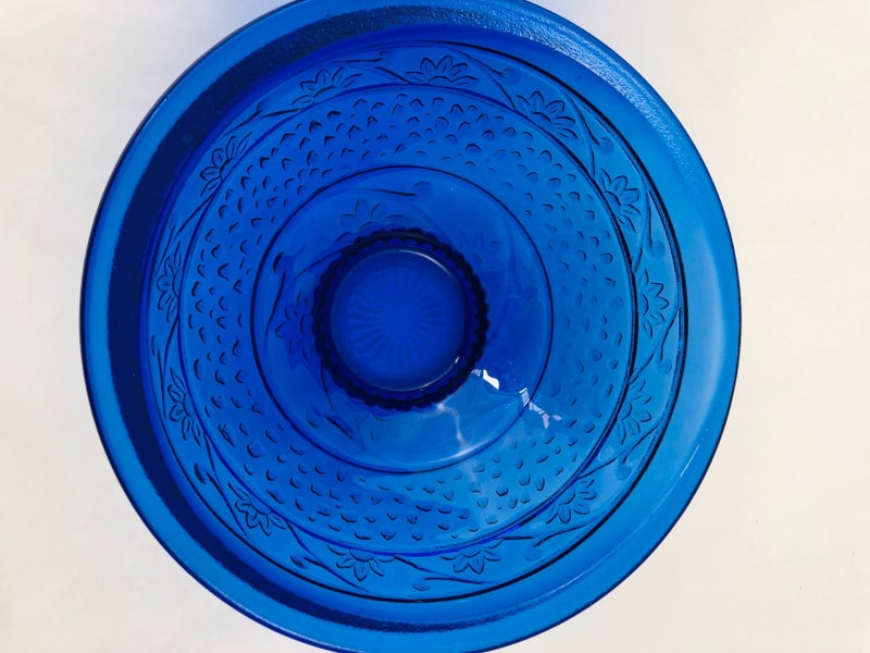 Handmade Blue Glass Bowls (21556)63617456224642111