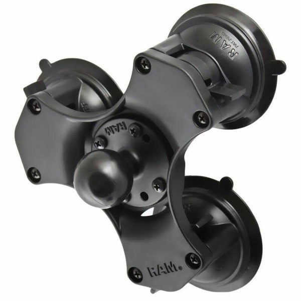 RAM Suction Cup Base - Triple Cup with 1.5" Ball (C Series) Carousel 1