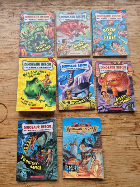 Dinosaur Rescue Books Carousel 2