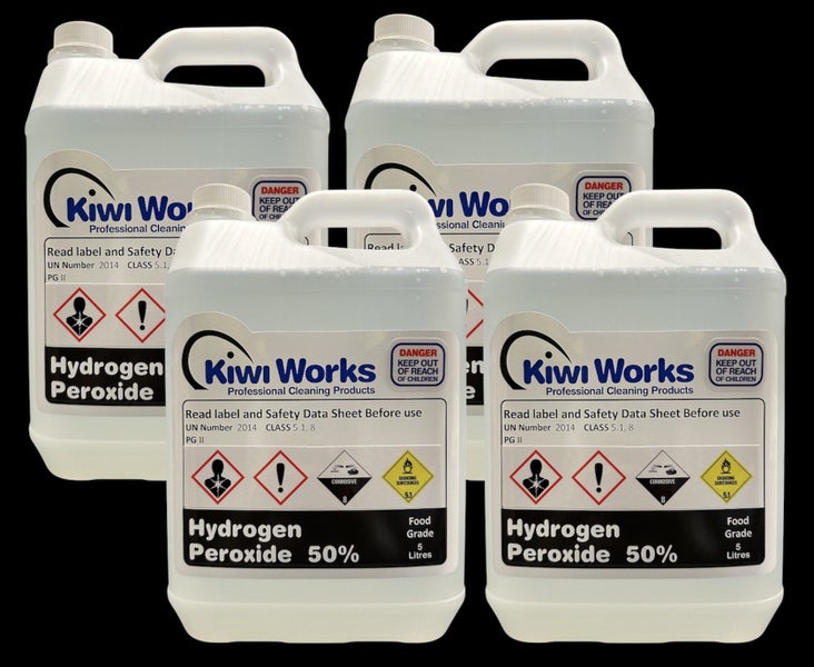 AFTER PAY Hydrogen Peroxide 50% 20Litres - FOOD GRADE Carousel 1
