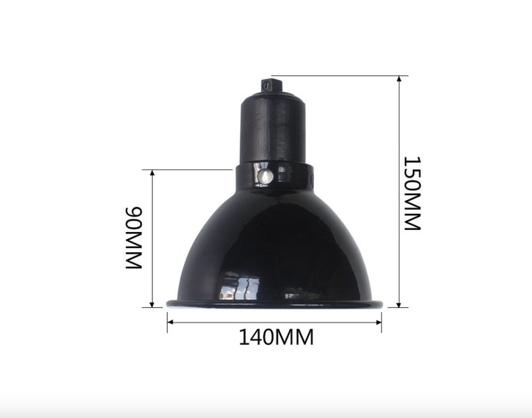 5.5inch Shallow Dome Reptile Light Fixture on Afterpay64310981790339111