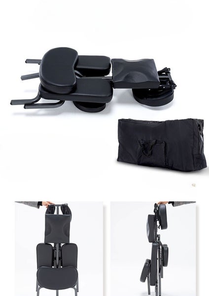 (Black) Portable Massage Chair + Carry Bag Carousel 4