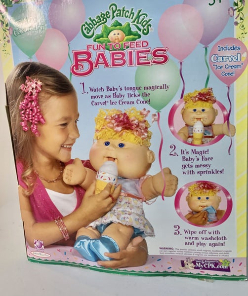 Cabbage Patch Kids Fun To Feed NEW IN BOX! Carousel 6
