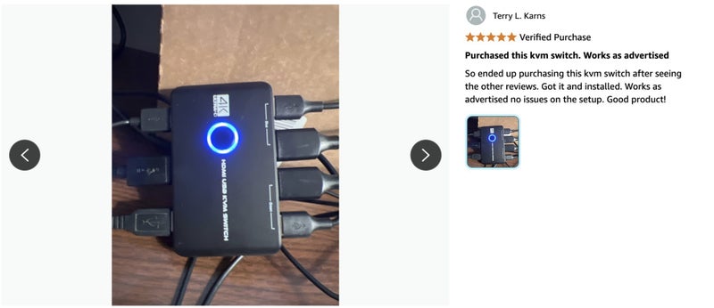 New HDMI KVM Switch Sale Sale Carousel 12