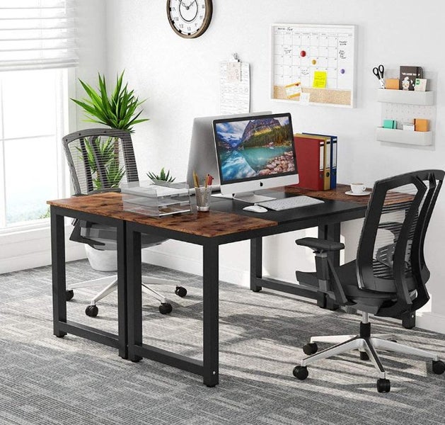 TriWood Computer Desk - Modern Study & Office Table (100cm) Carousel 2