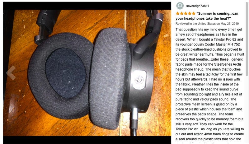 Replacement Ear Pads for SteelSeries Arctis 3/5 /7/963617773665153114