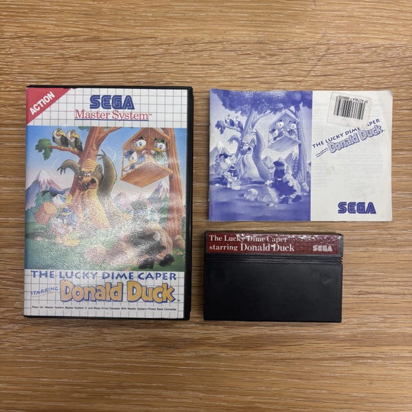 Donald Duck - The Lucky Dime Caper • Sega Master System Carousel 1