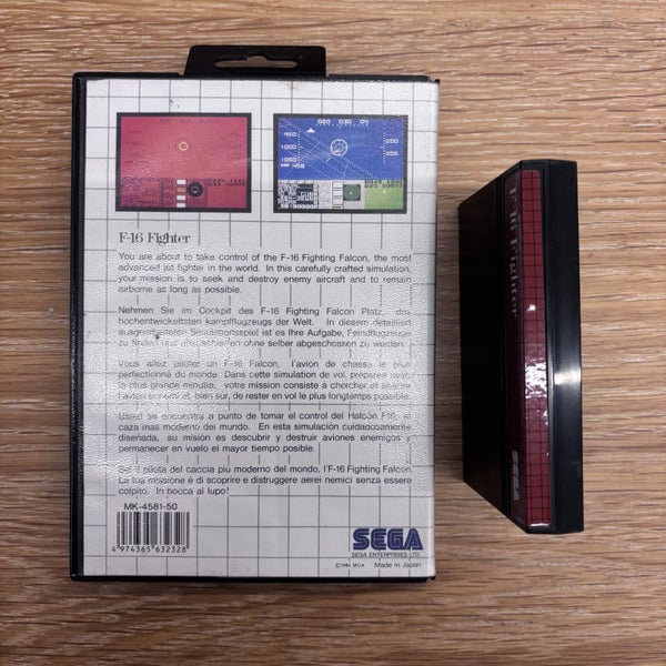 F-16 Fighter • Sega Master System Carousel 2