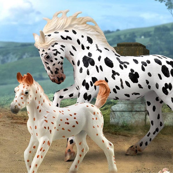 CollectA Knabstrupper Mare Black Leopard Carousel 2