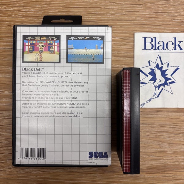 Black Belt • Sega Master System Carousel 2