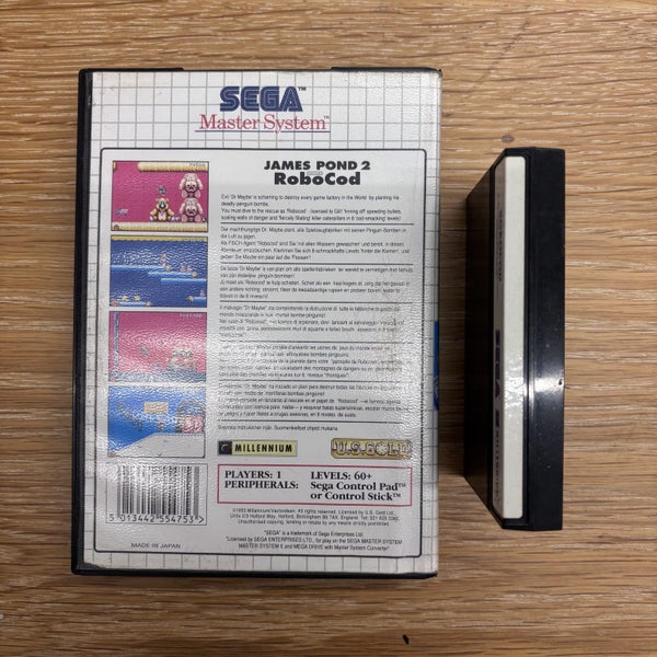 James Pond 2 - RoboCod • Sega Master System Carousel 2