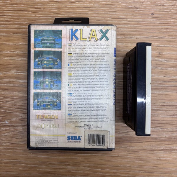 KLAX • Sega Master System Carousel 2