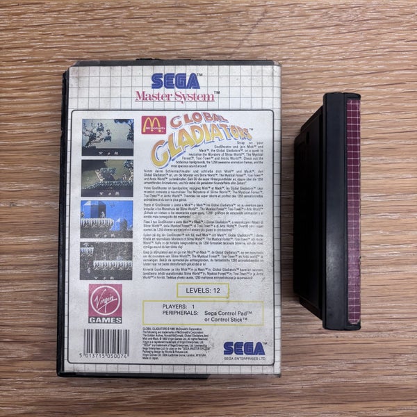 Global Gladiators • Sega Master System Carousel 2