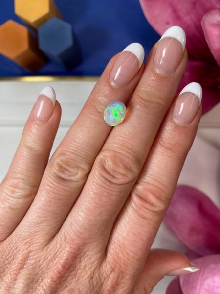 $1 RES ~ $2390 Buy Now * 2.06ct Welo Opal with Intense Fire Pattern Carousel 2