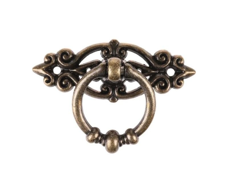 Retro Zinc Alloy Kitchen Drawer Cabinet Door Handle Furniture Knobs Hardware Carousel 1