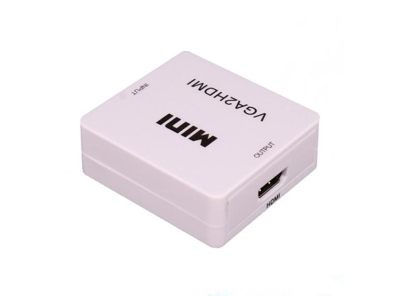 VAORLO 1080P VGA To HDMI Converter Adapter For Notebook PC HDTV Carousel 1