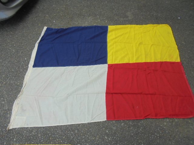 +-+- VINTAGE NZ NAVY FLAG -+-+ Carousel 1