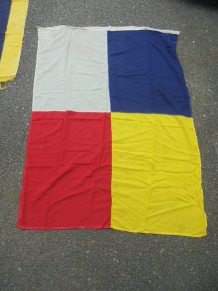 +-+- VINTAGE NZ NAVY FLAG -+-+ Carousel 2