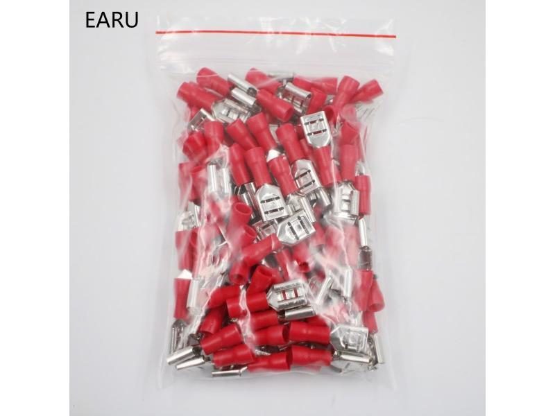 FDD2-250 Female Insulated Electrical Crimp Terminal For 1.5-2.5mm2 Connectors Carousel 1