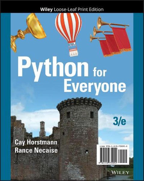 Python For Everyone by Cay S. Horstmann - Loose Leaf Carousel 1
