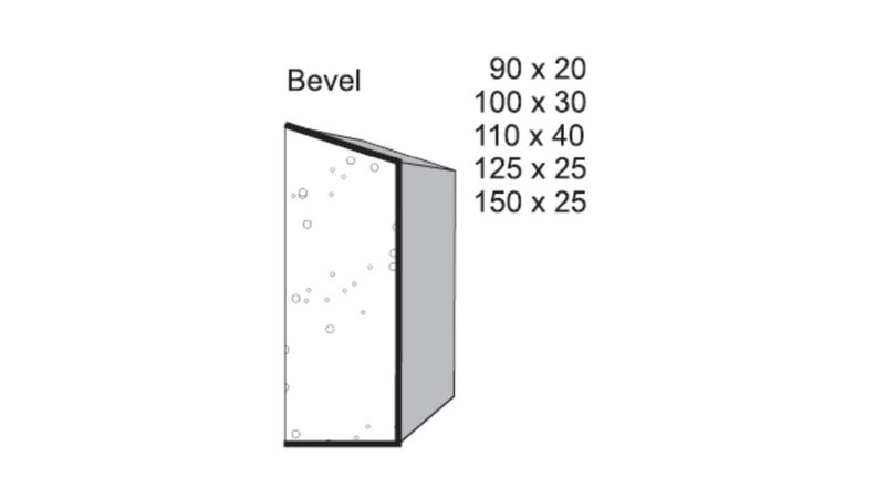 DecraShape® Pre-Plastered Exterior Mouldings – Bevel (125 × 25 mm) Carousel 2