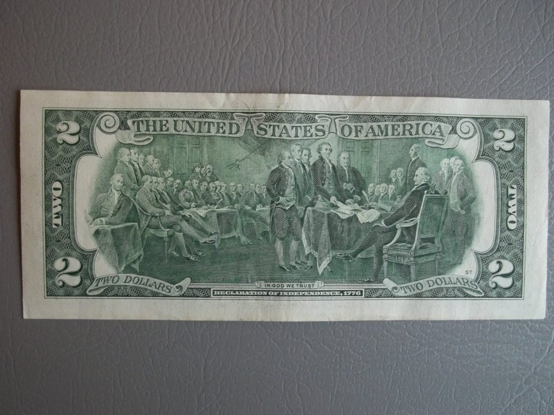 US $2 bank note ... Carousel 3