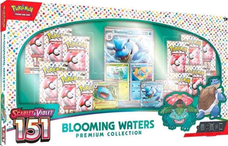 AFTERPAY AVAILABLE! Pokemon 151 Blooming Waters Carousel 1