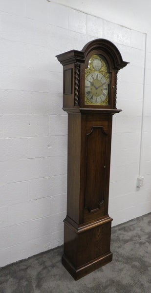 Oak Grandfathers Clock Carousel 2