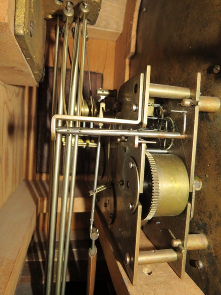 Oak Grandfathers Clock Carousel 9