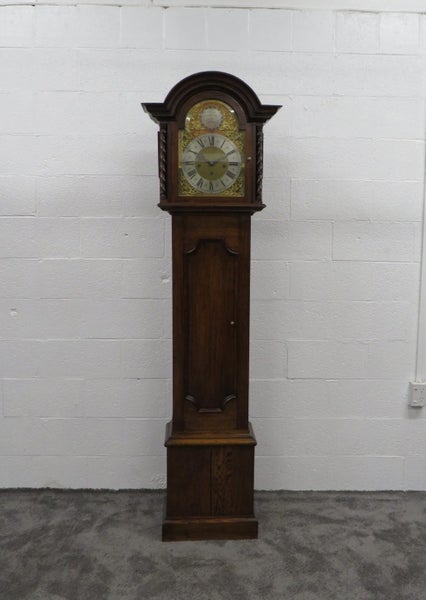 Oak Grandfathers Clock Carousel 1