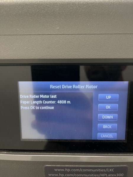 HP Latex 335 Large Format Printer Carousel 20