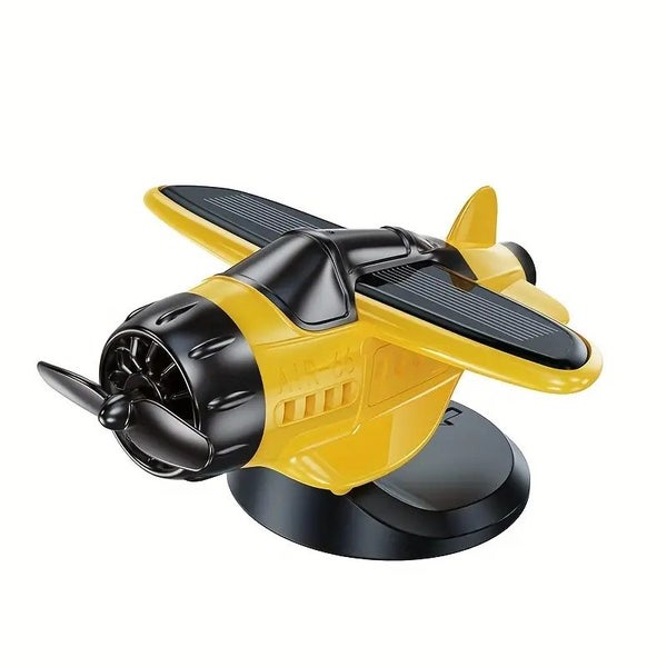 Mini Airplane Rotating Car Dashboard Ornament Carousel 2