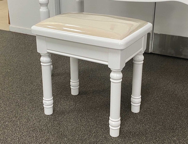 French Style Dressing Table With Stool Carousel 5