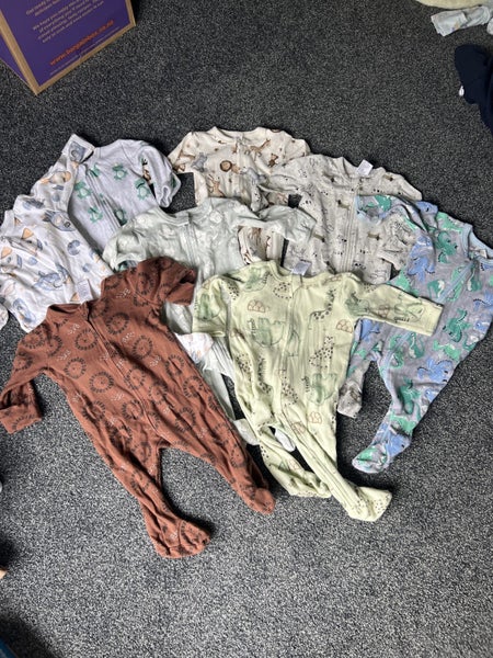 Bulk baby 3-6 months onesies Carousel 1