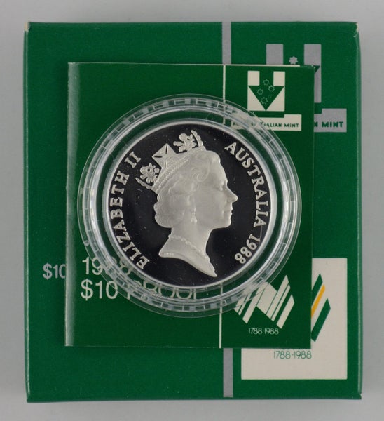 Australia - 1988 - Silver $10 Proof Coin - First Fleet Bicentenary Carousel 2