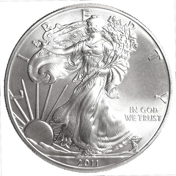 1oz Silver American Eagle Liberty - 2011 Carousel 2