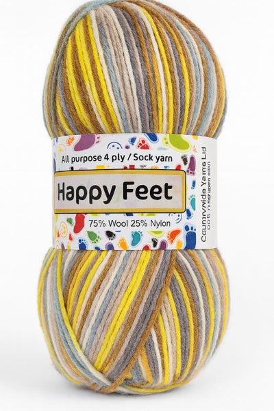 Countrywide Yarns Happy Feet 4ply Sock Yarn ***SALE*** Carousel 1