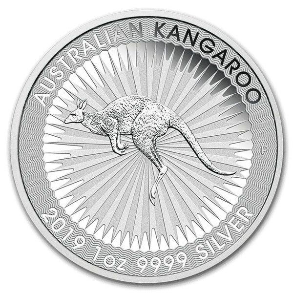 Red Kangaroo Perth Mint Silver 1oz Coin - 2020 Carousel 1